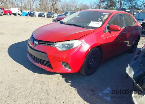 2016 Toyota Corolla Le from USA, damaged, VIN 2T1BURHEXGC531854